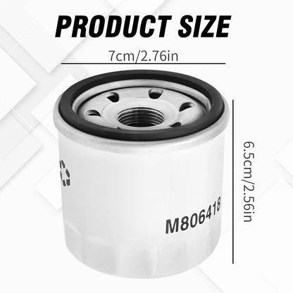 Anxingo 2PCS M806419 Oil Filter Replacement for John Deere 500 570 575 670 675 770 790 870, Replace M806418
