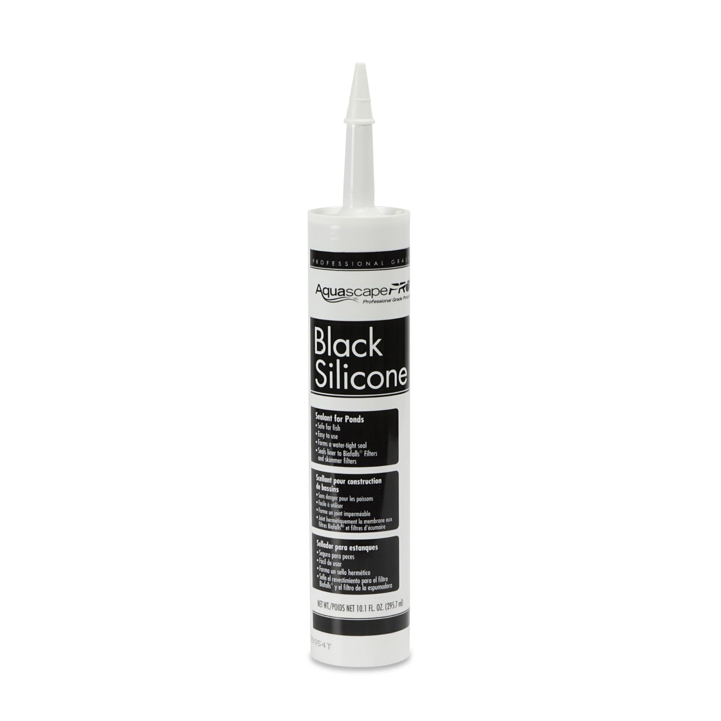 Aquascape 29186 Black Silicone Sealant, Safe for Fish, 10.1-Ounce