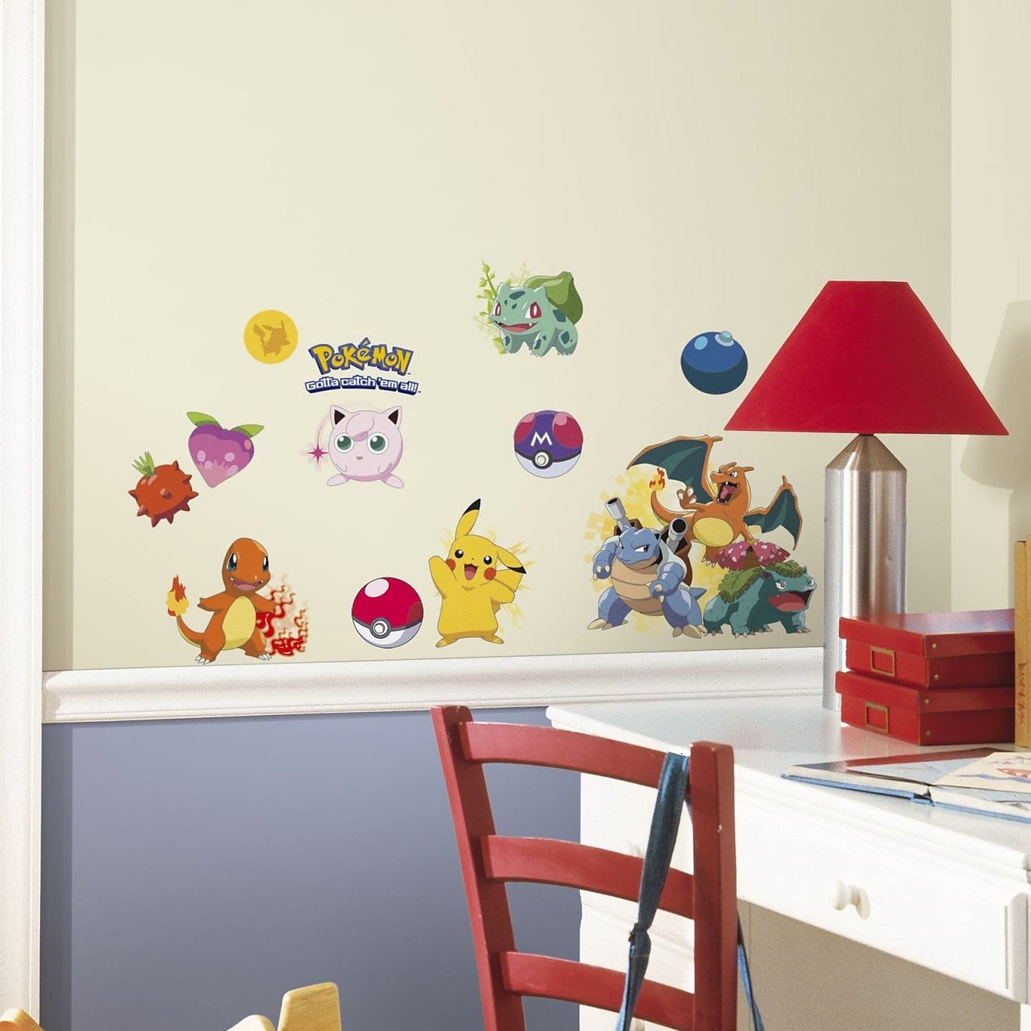 RoomMates RMK2535SCS: Pokemon Iconic Peel And Stick Wall Decals