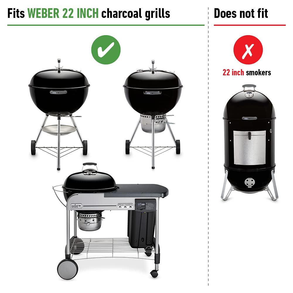 Weber 7444 22-1/2-Inch One-Touch Cleaning System Kit for Grills