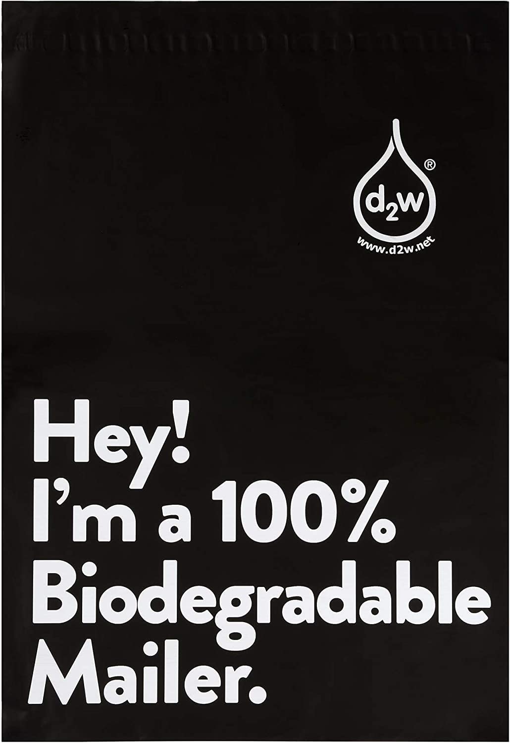 100% Compostable Biodegradable Mailers Eco-Friendly Poly Envelopes, Packaging Envelopes Pouches. Reusable Double Sealing, Extra Thick, Zero-Waste mailing Bags | D2W Certified (50 Pack, 10"x13")
