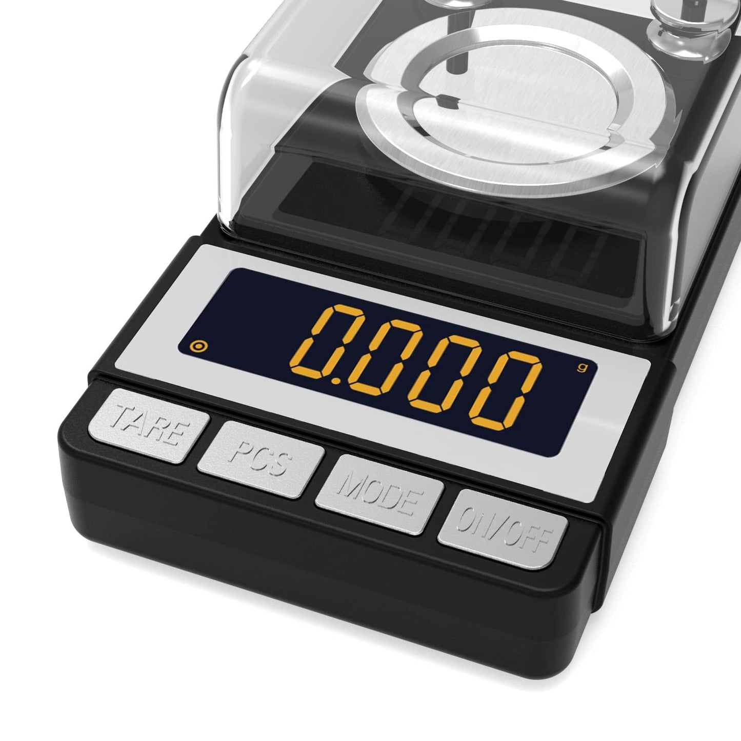 WEIGHTMAN Milligram Scale 50g / 0.001g, Reloading Scale with 2X 20g Calibration Weight, High Precision Jewelry Scale with Large LCD Display, MG Scale for Gold Medicine Powder, Battery Included