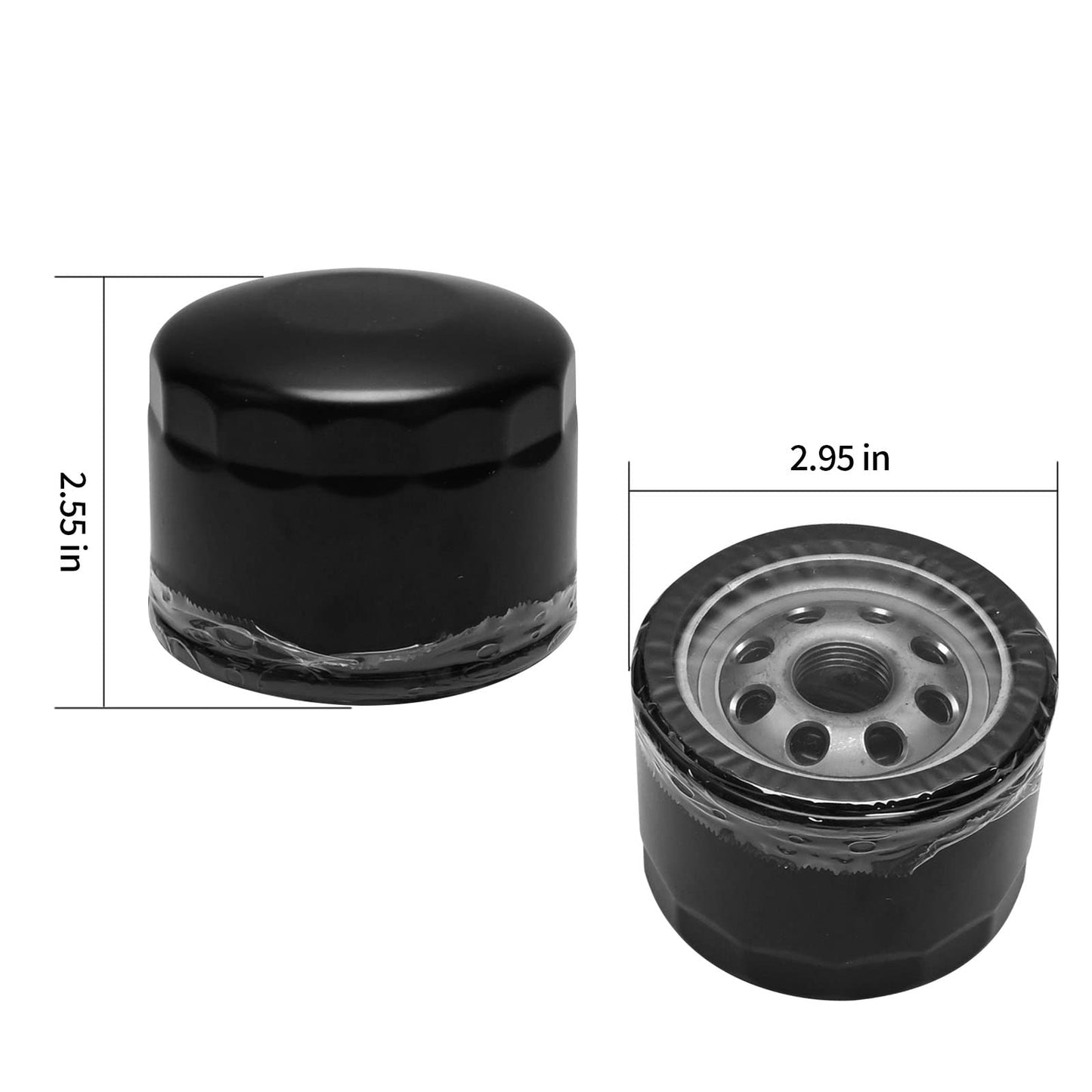 UOIENRT 698754 Air Filter, 492932S 492932 Oil Filter with 691035 Fuel Filter Tune up Kit, Fits for LA120 LA130 LA140 LA150 L120 LA145 D130 D140 Lawn Mower Parts