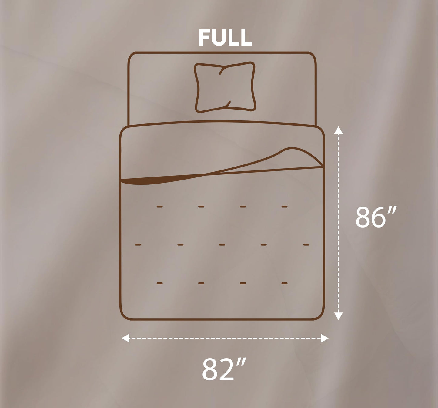 Utopia Bedding Comforters Full Size, All Season Duvet Insert, Down Alternative Full Comforter with Corner Tabs, Machine Washable Bed Comforter 82 x 86 Inches (White)
