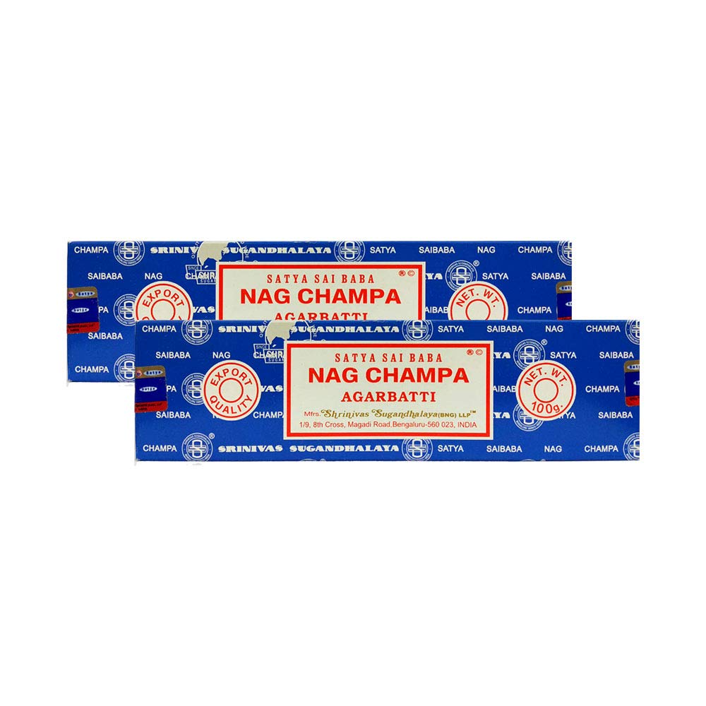 Satya Nag Champa 200 gram Incense Sticks for Positivity, Meditation, Relaxation, Yoga, Healing by Giftbrit