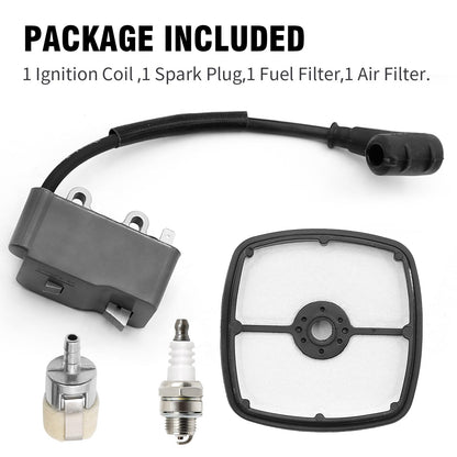 SYOWADA A411000131 Ignition Coil Replacement for Echo Hedge Trimmer SRM225 TC-210 EB212 GT-225 HC-160 HC-180 HC-200 SHC-210 SRM-210 SRM-211 ZF-IG-A00273