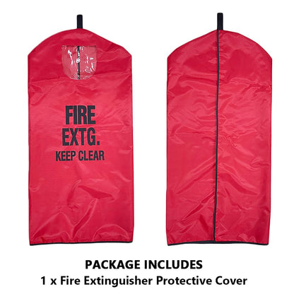 Fire Extinguisher Cover, Heavy Duty Fire Sa-fety Protective Sleeve from Scuffs & Scratches Accessories, 17"Wx22"L, 1 Pcs (5-13LB)