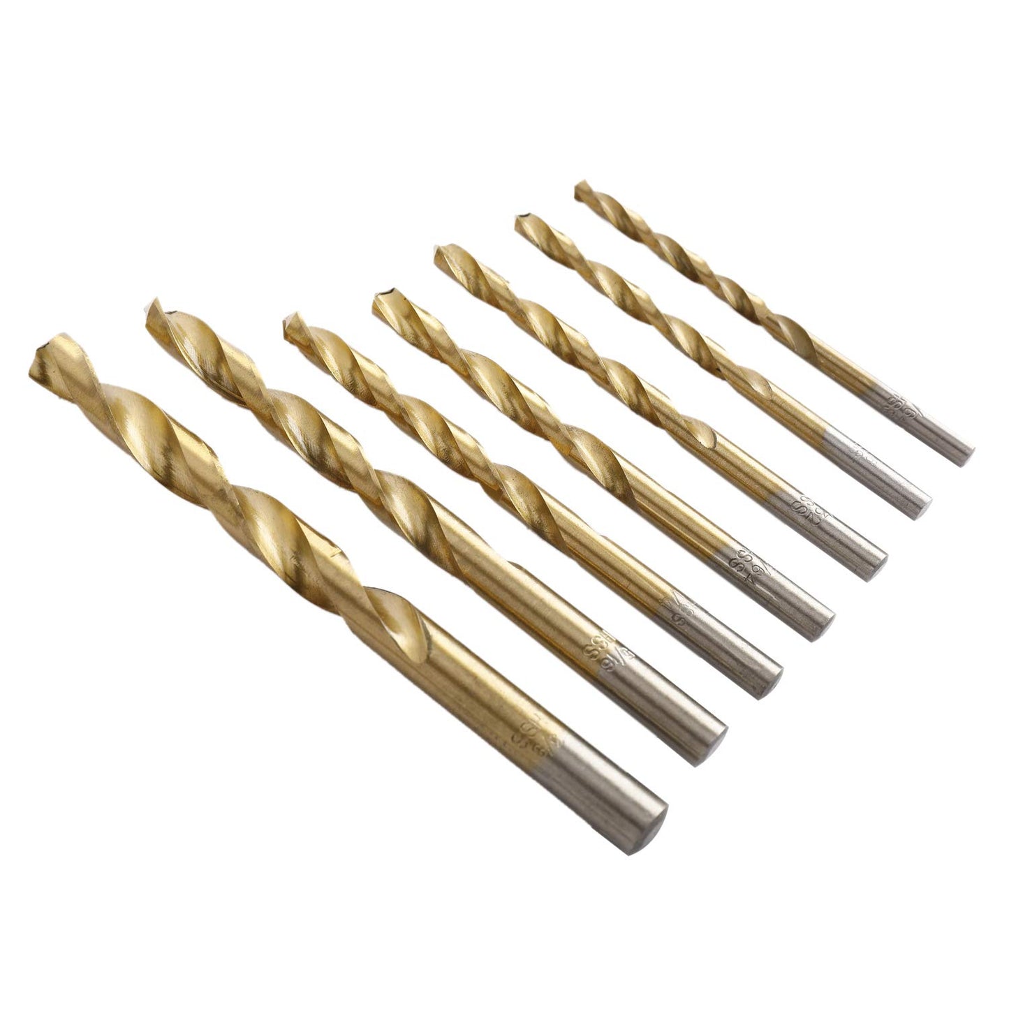 Yaegoo 99 PCS Titanium Twist Drill Bit Set - High Speed Steel for Metal, Steel, Wood, Plastic, Copper, Aluminum Alloy with Storage Case