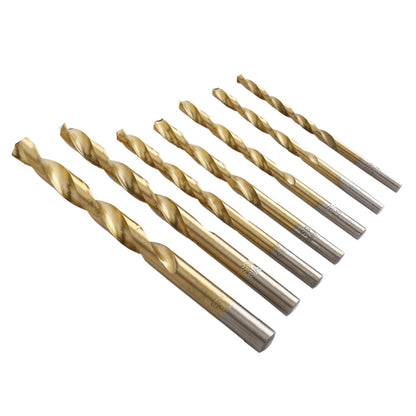 Yaegoo 99 PCS Titanium Twist Drill Bit Set - High Speed Steel for Metal, Steel, Wood, Plastic, Copper, Aluminum Alloy with Storage Case