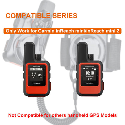 Backpack Tether for Garmin inReach MINI/inReach MINI 2 Handheld GPS - Backpack Mount Not for Other Garmin Models