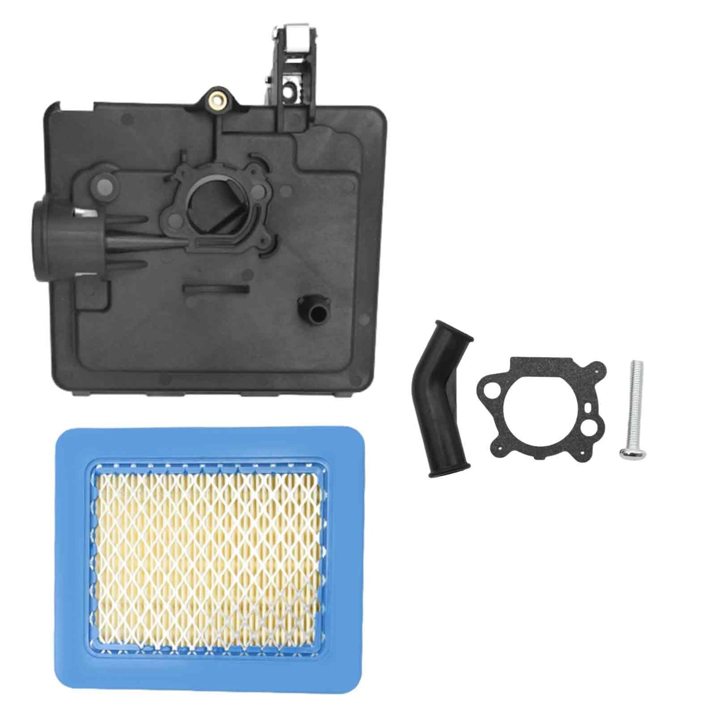 Anxingo 795259 Air Filter Cleaner Primer Base Replacement for Briggs & Stratton 122000 Model Engines 224815 691753 792040 496116 for 5HP to 6.75HP Engine 128700 121H00 122H00 122T00 Lawn Mower