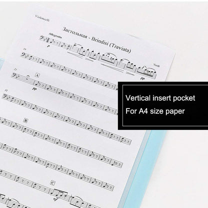 2Pcs Rediboom A4 Presentation Display Book Folder, 60 Pockets A4 Document File Holder Expanding File Organiser