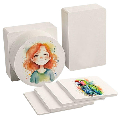 150PCS Watercolor Paper, BetterJonny 140lb/300gsm Watercolor Paper Pad Postcards Bulk, Painting Paper for Students, Artists, Sketch Painting
