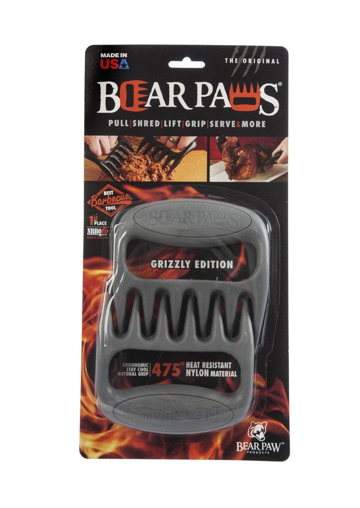 The Original Bear Paws Shredder Claws - Easily Lift, Handle, Shred, and Cut Meats - Essential for BBQ Pros - Ultra-Sharp