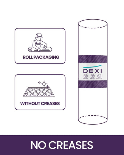 DEXI Thin Bath Mat Absorbent Quick Dry, 17x32 Rubber Non Slip Bathroom Rug, Washable Shower Floor Bathmat for Bathtub, Sink, Grey