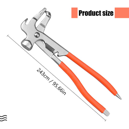 Vkinman Wheel Weight Hammer Pliers, Balancing Weights, Tire Weight Removal Tool for Auto Car SUV Off-Road Pickup Truck(Orange)