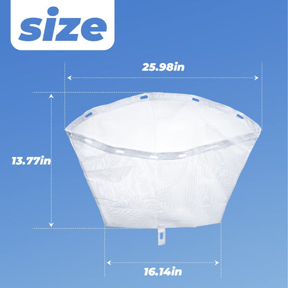 SyunsXoon Debris Attachment Bag Replacement for Jacuzzi Hot Tubs, 6570-398 Filter Net Bag Spa Parts fits 2014+ J-300, 2012+ J-400, 2015+ J-500 Series Hot Tubs