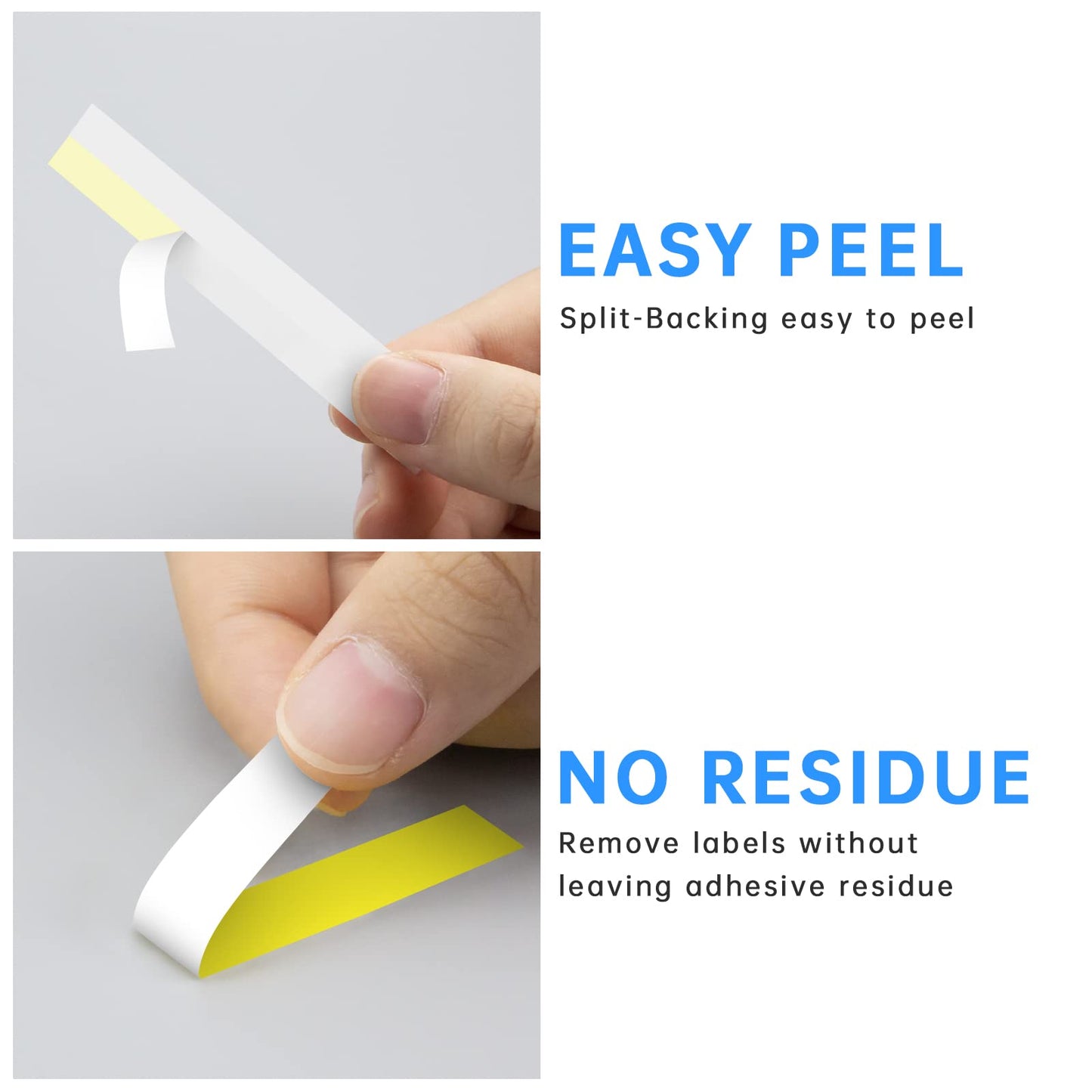 Unismar Compatible Label Tape Replacement for Brother TZe-631 TZe631 TZ631 for PT-D200 PT-D210 PT-D600 PT-D400 PT-H100 PT-H110 PT-1280 Label Maker, 1/2 inch x 26.2 feet, Black on Yellow, 5-Pack