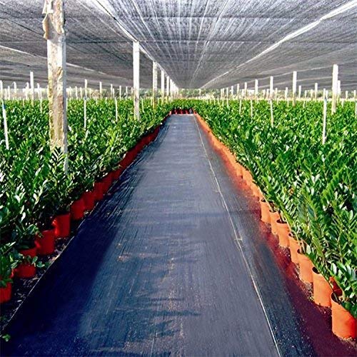 Weed Barrier Landscape Fabric, 3ft x 50ft Weed Block Gardening Mat Heavy Duty PP Woven Weed Control Fabric Garden Ground Cover Weed Cloth