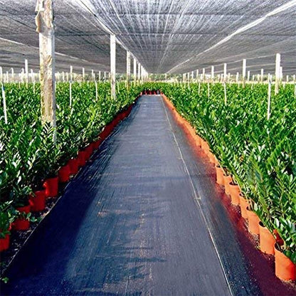 Weed Barrier Landscape Fabric, 3ft x 50ft Weed Block Gardening Mat Heavy Duty PP Woven Weed Control Fabric Garden Ground Cover Weed Cloth