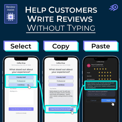 Review Launch Review Tap Card Compatible with Google Review Stand | Boost Online Reviews Google Rank with Fast Zappy NFC Tap QR Code Stand | Works Like a Digital Card tap dot Card (Card, 3 Pack)