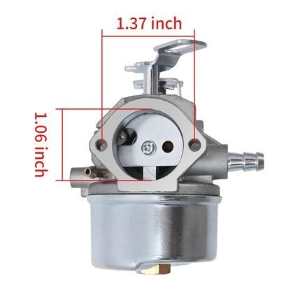 Vkinman 640054 640052 640349 Carburetor Replacement for Tecumseh HMSK80 HMSK90 HMSK100 LH318SA LH358SA 8HP 9HP 10HP Snowblower Generator Chipper Shredder Carb