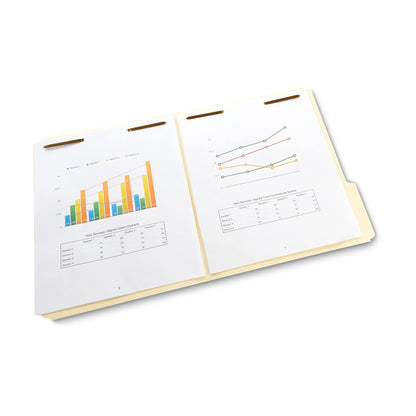 AmazonBasics Manila File Folders with Fasteners - Letter Size, 50-Pack - AMZ200