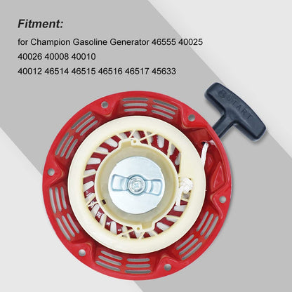 Triumilynn Recoil Starter Pull Start for Champion 196CC 6.5HP 3000 3500 4000 Watt Power Equipment 46558 46561 46596 46533 46534 46535 46539 46540 46551 46553 46554