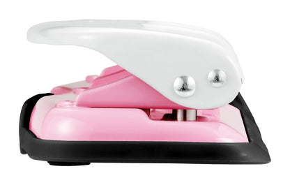 Bostitch inCOURAGE 12 Reduced Effort 3-Hole Punch, 12 Sheets, Pink (2188)