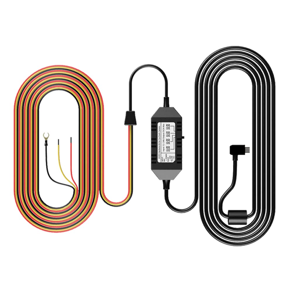 VIOFO HK3 Acc Hardwire Cable for A129, A129Plus, A129 PRO, A129IR, A119 V3, Enables Parking Mode, Low Voltage Protection (Fuse Tap Not Included)