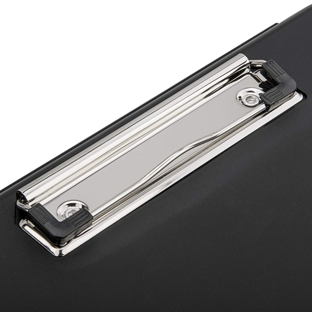 ZCZN Clipboard with Storage, 2 Pack Foldable Storage Clipboard, Nursing Clipboard for School, School, Office, Jobsite or Medical Staff, 9.84 x 13.78 Inches, Black