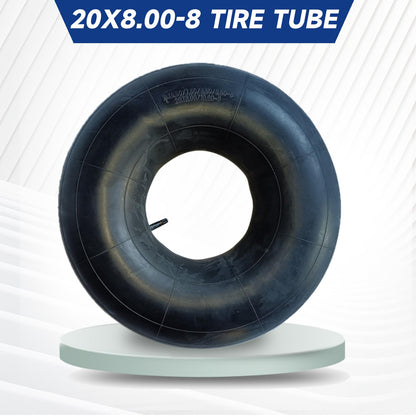 20x8.00-8 Tire Tube, 20x8-8, 20x10.00-8, 20x10-8 Inner Tube with TR13 Straight Valve Stem for Lawn Tractor, Garden Mower/Trailers, Wheelbarrows, ATVs - 1 PIECE