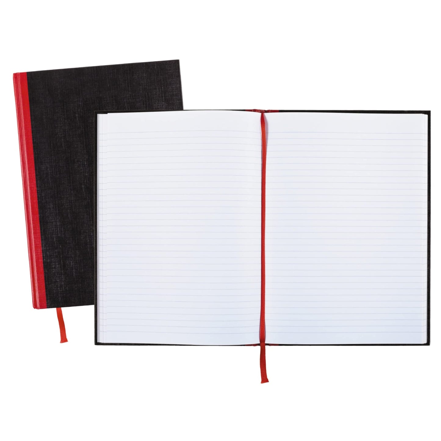 Black n' Red Hardcover Executive Notebook, 11.75 x 8.25 Inches, Black, 96 sheets/192 pages (D66174)