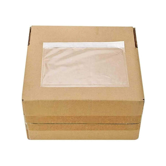 BESTEASY Packing List Pouches, Clear Adhesive Top Loading Packing List/Shipping Label Envelopes - 200 Packs (6 x 9)