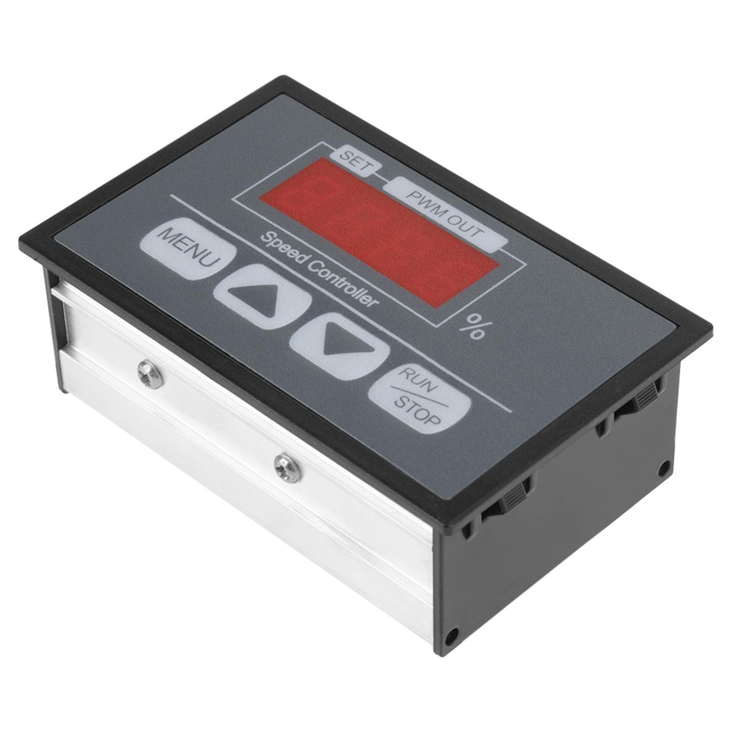 DC6-60V 30A DC PWM Motor Speed Controller Governor with Digital Display, Slow Start and Stop Speed Controller, Percentage Tachometer
