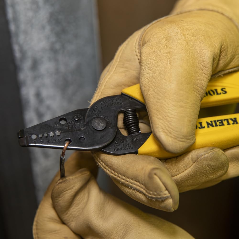 Klein Tools 11048 Dual Wire Stripper Cutter for Solid Wire