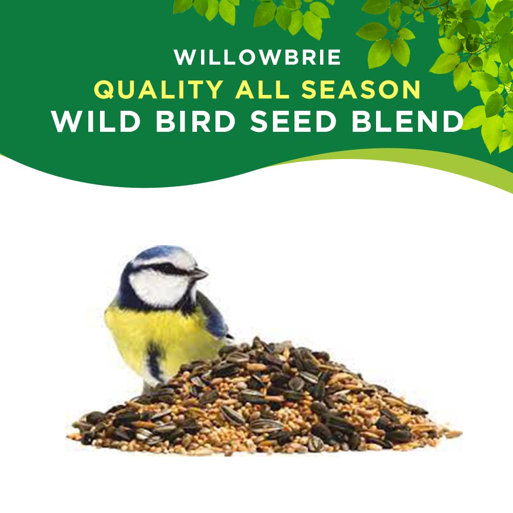 Quality Wild Bird Seed | Willowbrie Bird Seed | Birdseed for Outdoor Feeders | Wild Bird Food | Wild Bird Feed | 5lb Bag | Canadian