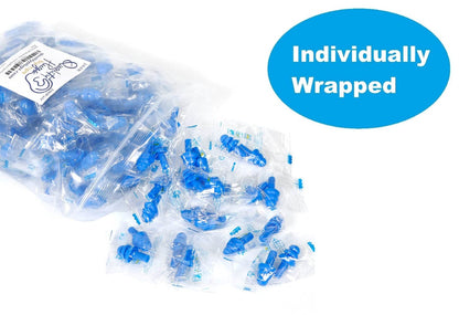 Quality Plugs by Rips 100 Pair Reusable Soft Silicone Ear Plugs - Waterproof, Washable, Noise Cancelling - Perfect for Swimming, Music Concerts, Construction, Shooting, Hunting, Motor Sports, Sleeping
