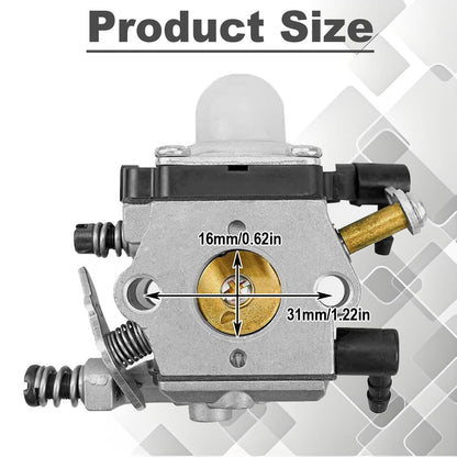 Qiuwanzia WT-253 Carburetor for Stihl BG72 BG75 HS80 FS80 FS85 BG4227 Leaf Blowers Replace WT 253, 4227 120 0600, 42271200600 with 4137 124 2800 Air Filter Pre Filter