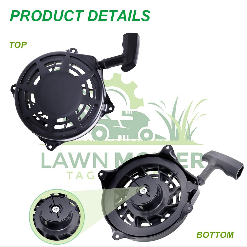 497680 Recoil Pull Starter for Compatible with Briggs Stratton Toro Lawn boy MTD Snapper Lawn Mower