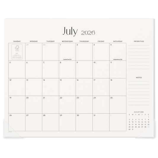 Cabbrix Magnetic Calendar for Refrigerator 2026-2027, Magnet Fridge Calendar July 2026 to December 2027, 13 x 11-1/2 inch, Monthly Floral Design, Easy Planning (Simplified)