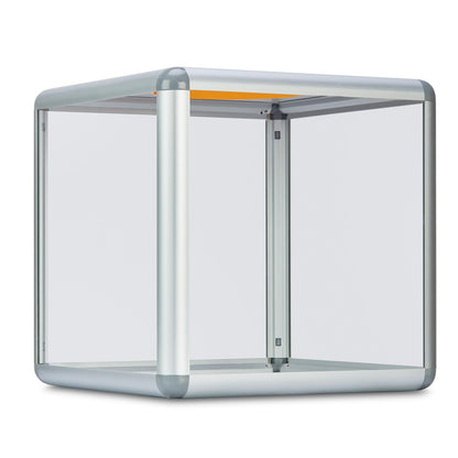SHUMEI Acrylic Suggestion Box with Voting Slot - Multi-Purpose for Voting, Raffling, Donation, Prayer and Tip Ideal for Elections, Donations, Church, Restaurant and Office