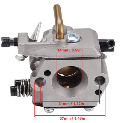 ZAMDOE Carburetor for STIHL 024 026 024AV 024S MS240 MS260 PRO Chainsaw,Replaces WT-194, WT-194-1, 1121 120 0611, with Air Filter Spark Plug Buffer Fuel Line Tune Up Kit