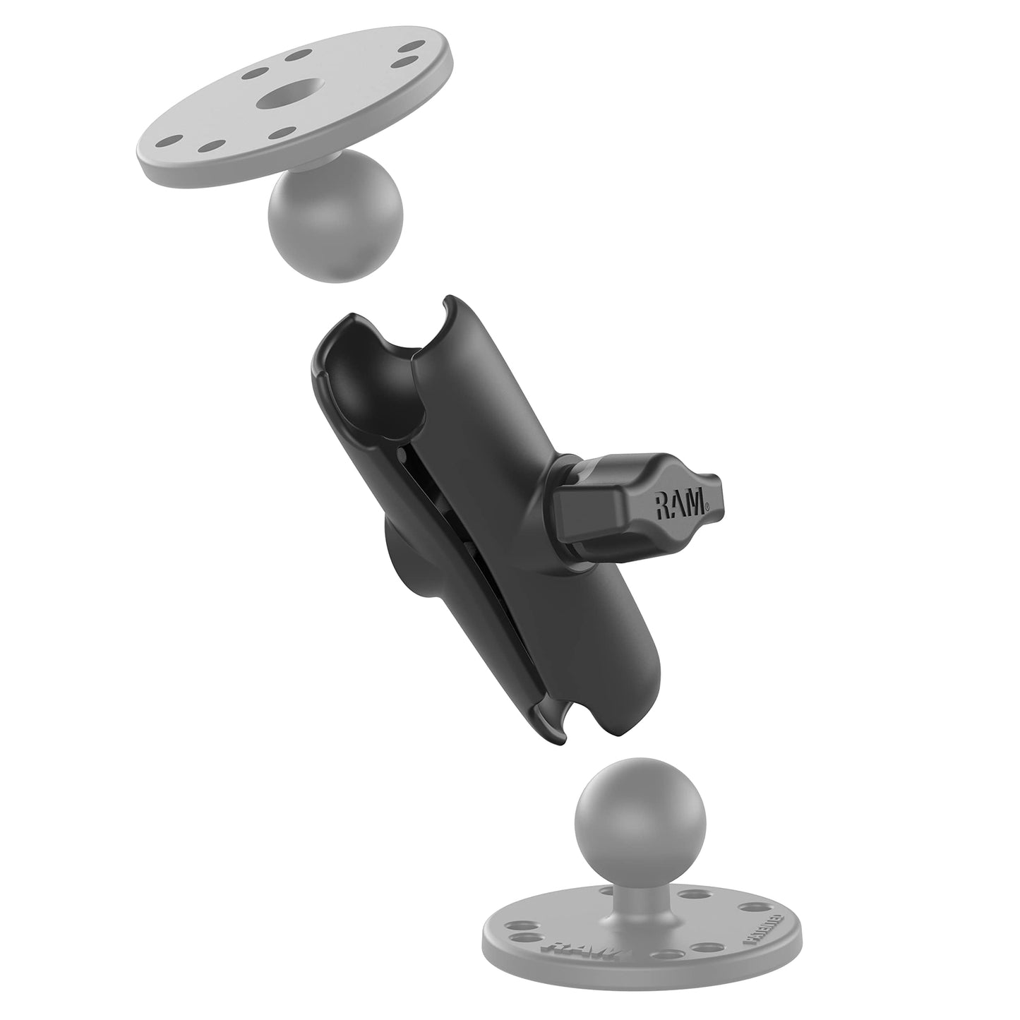 Ram Mount Double Socket Arm for 1-Inch Ball Bases RAM-B-201U