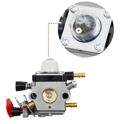 Anxingo BG50 Carburetor Kit Replacement for Stihl BG45 BG46 BG50 BG55 BG65 BG85 SH55 SH85 Leaf Blower Replaces 42291200650, 42291200608, 42291200610