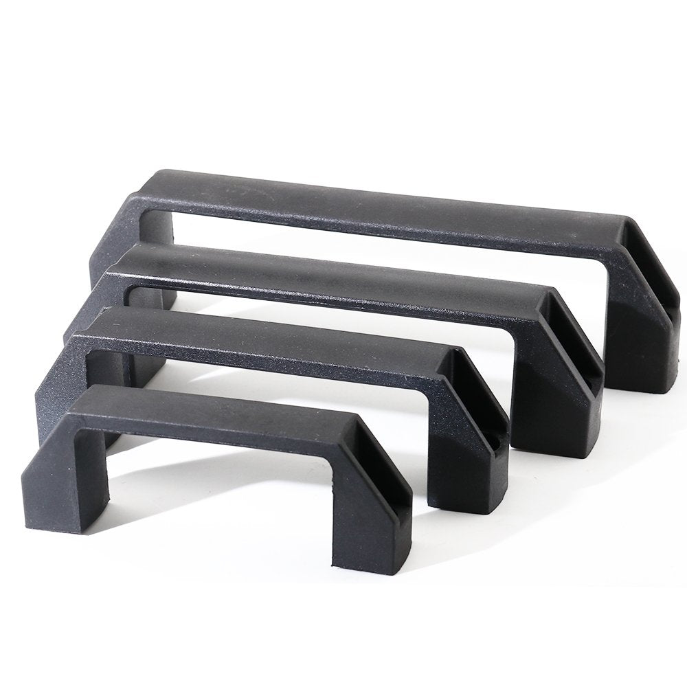 Boeray 2 Sets 2020 Aluminum Extrusion Profile Slot 6mm Door Handle and Frame Hinges Install Kit-4pcs Black Zinc Alloy Hinges, 2pcs Aluminum Handles,20pcs T-Nuts, 20pcs Hex Screws,2pcs Wrench