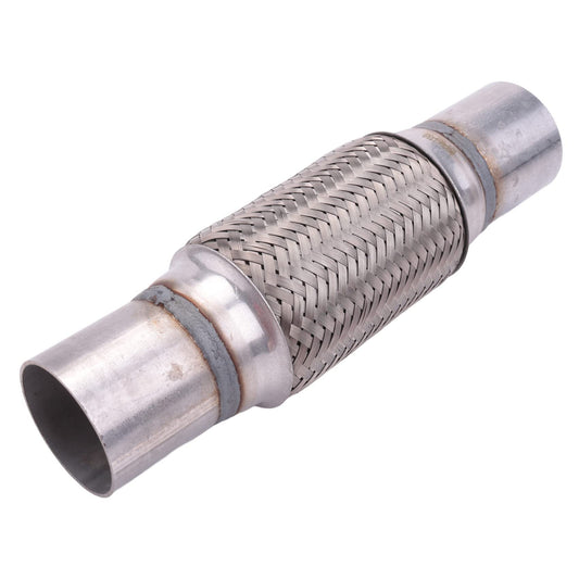 Teppich 2" x6" Exhaust Flex Pipe Stainless Steel Double Braid 10" OL Universal Modified Stainless Steel Flexible Connection Braided Pipe