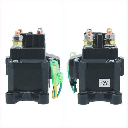 Triumilynn 12V 250A Winch Solenoid Relay Contactor for ATV UTV Boat Vehicle Industry Winch 1500-5000lbs, Replace 63070 62135 74900 70715 2875714