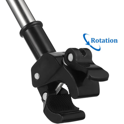 2 Pcs Bicycle Flagpole Mounting Stand Telescoping Racing Flag Outdoor Flag Bike Display Flagpole Holder
