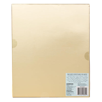 STMT 90824 DIY Journaling Set by Horizon Group USA, Personalize & Decorate Your Planner/Organizer/Diary with Stickers, Glitter Frames, Magnetic Bookmarks, Tassel Keychain & More. Pen Included